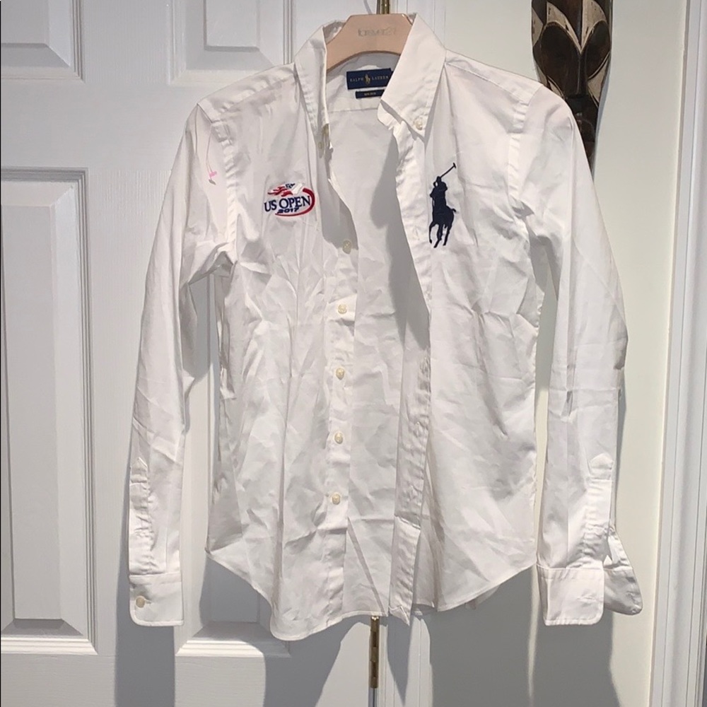 RARE Polo Ralph Lauren US OPEN Button Up